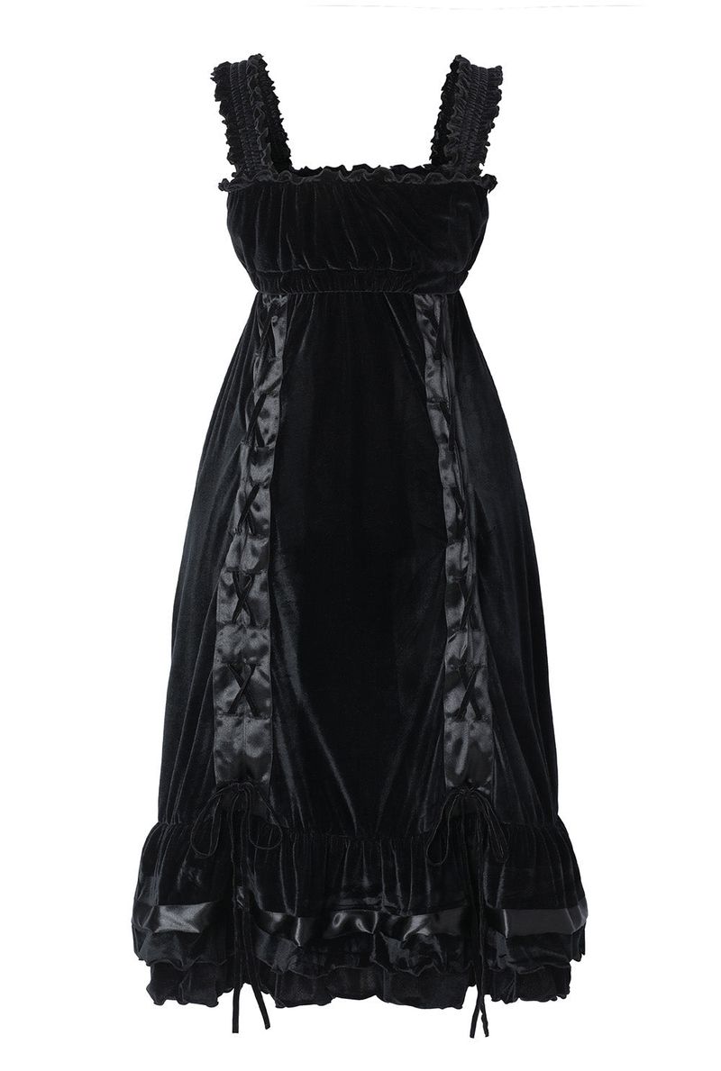 Agatha velvet dress