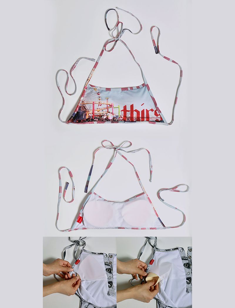Santa monica bikini - Square top