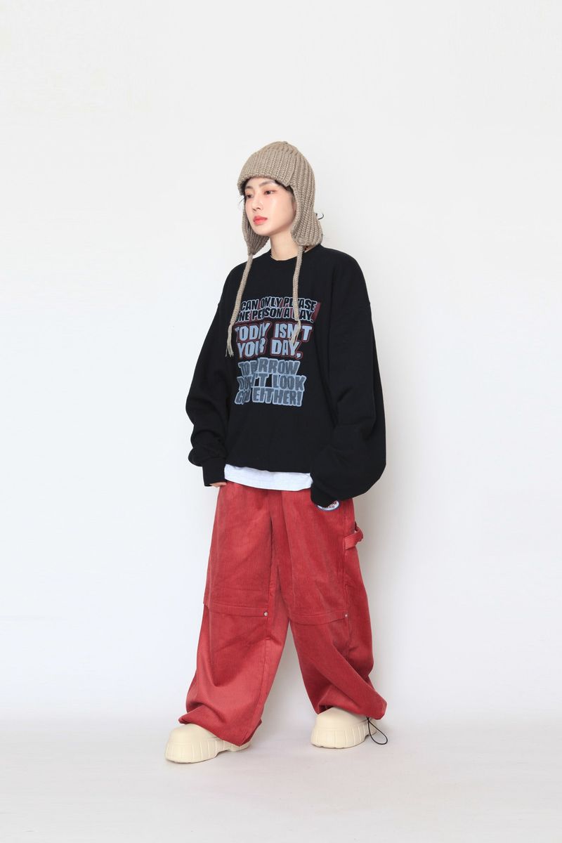 Corduroy Old School String Pants