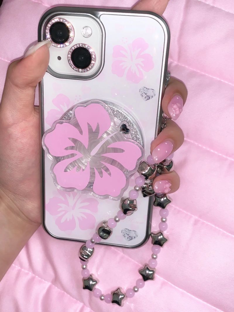 Aloha glitter phone grip - normal(stick-on)
