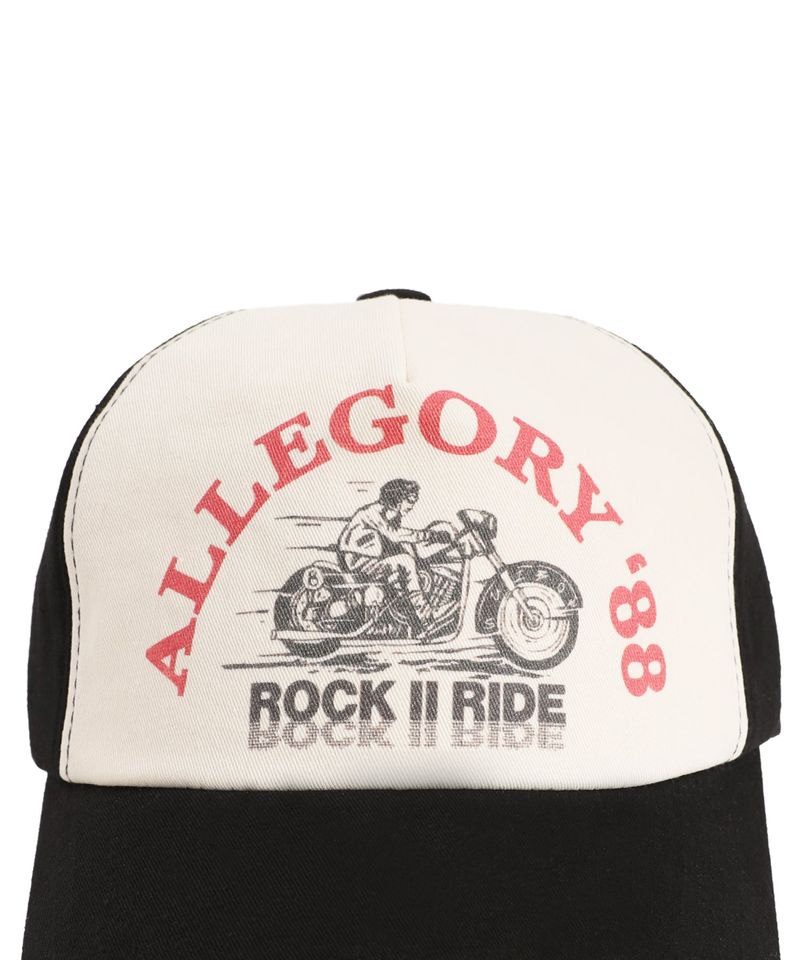 Allegory 88 ball cap - Ivory / Black