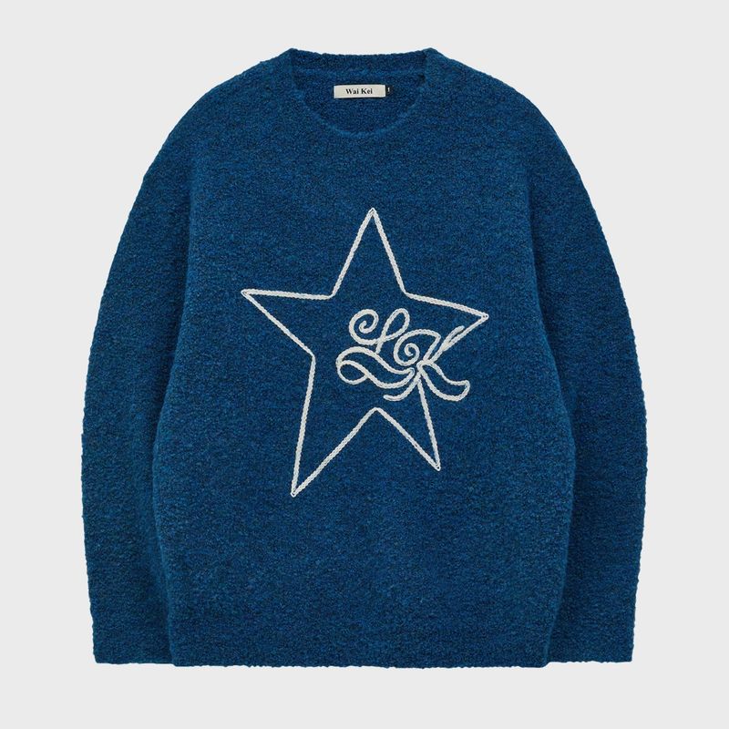 Star Line Boucle Knit
