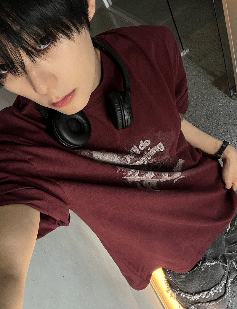 on-time short-sleeved T-shirt