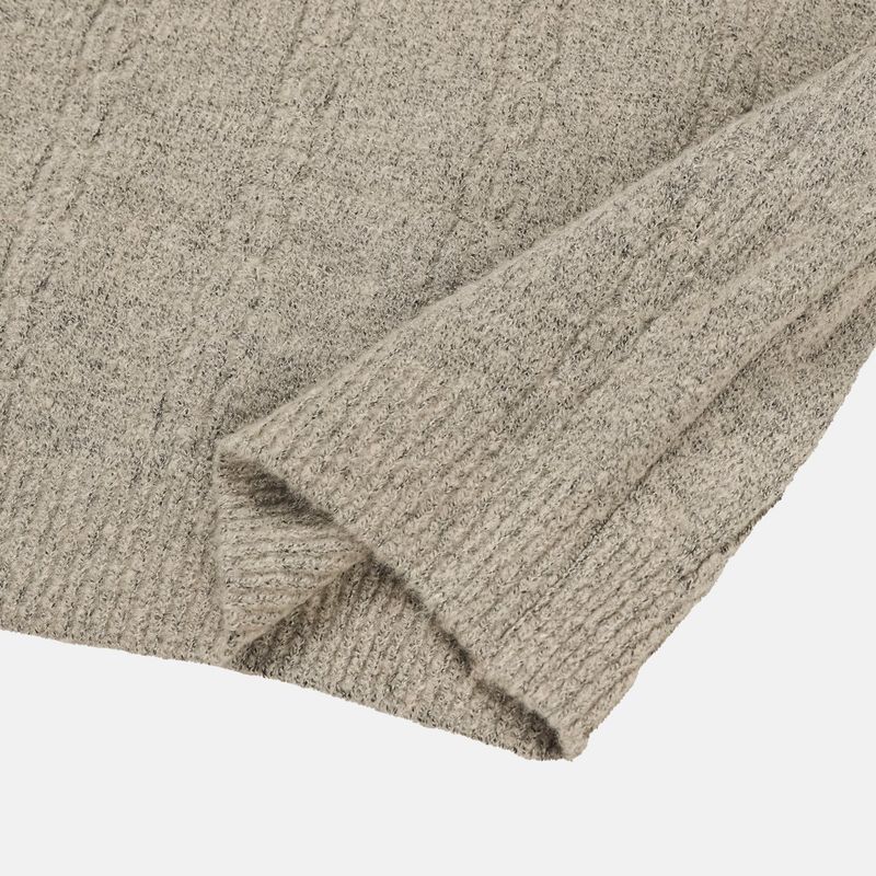 Fringe Henley Neck Knit Sweater (3 Colors)