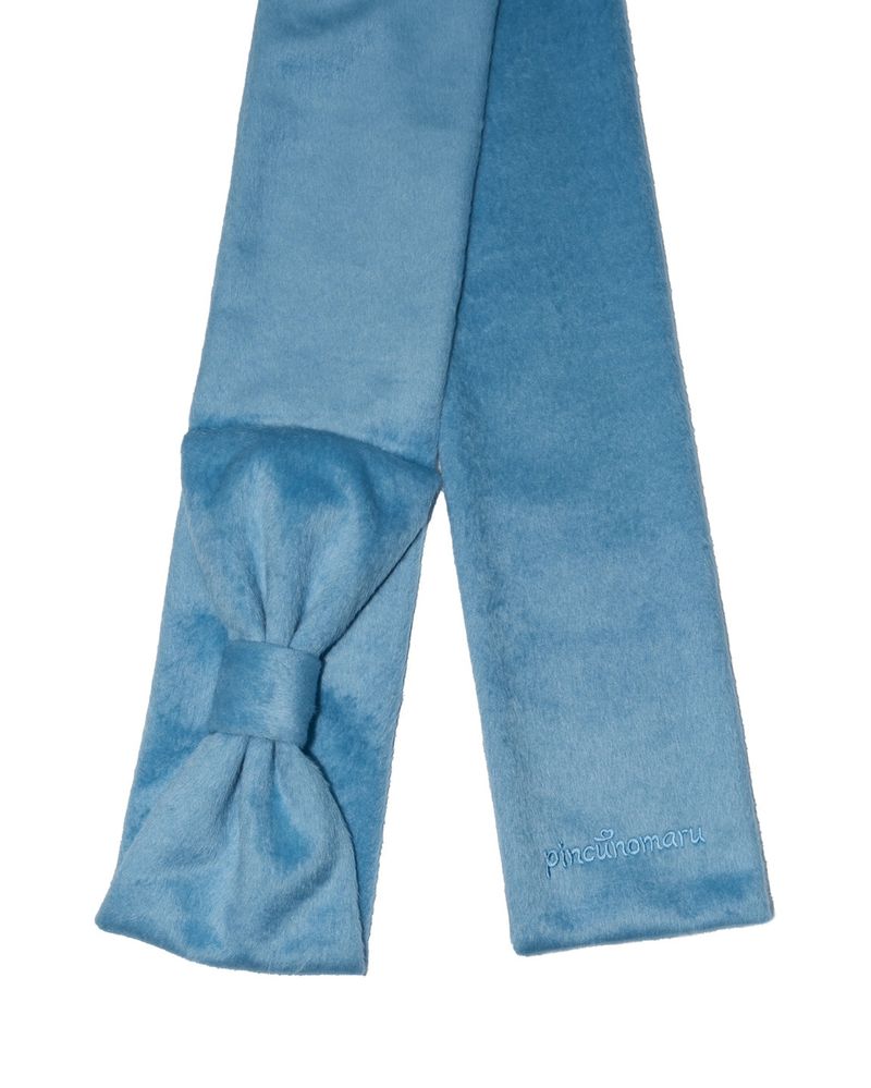 Ribbon Muffler_Fairy blue