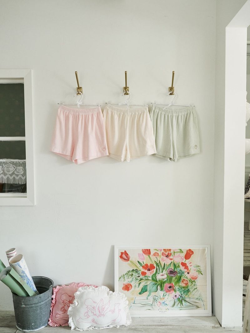 Ice Cream Terry Shorts_pink