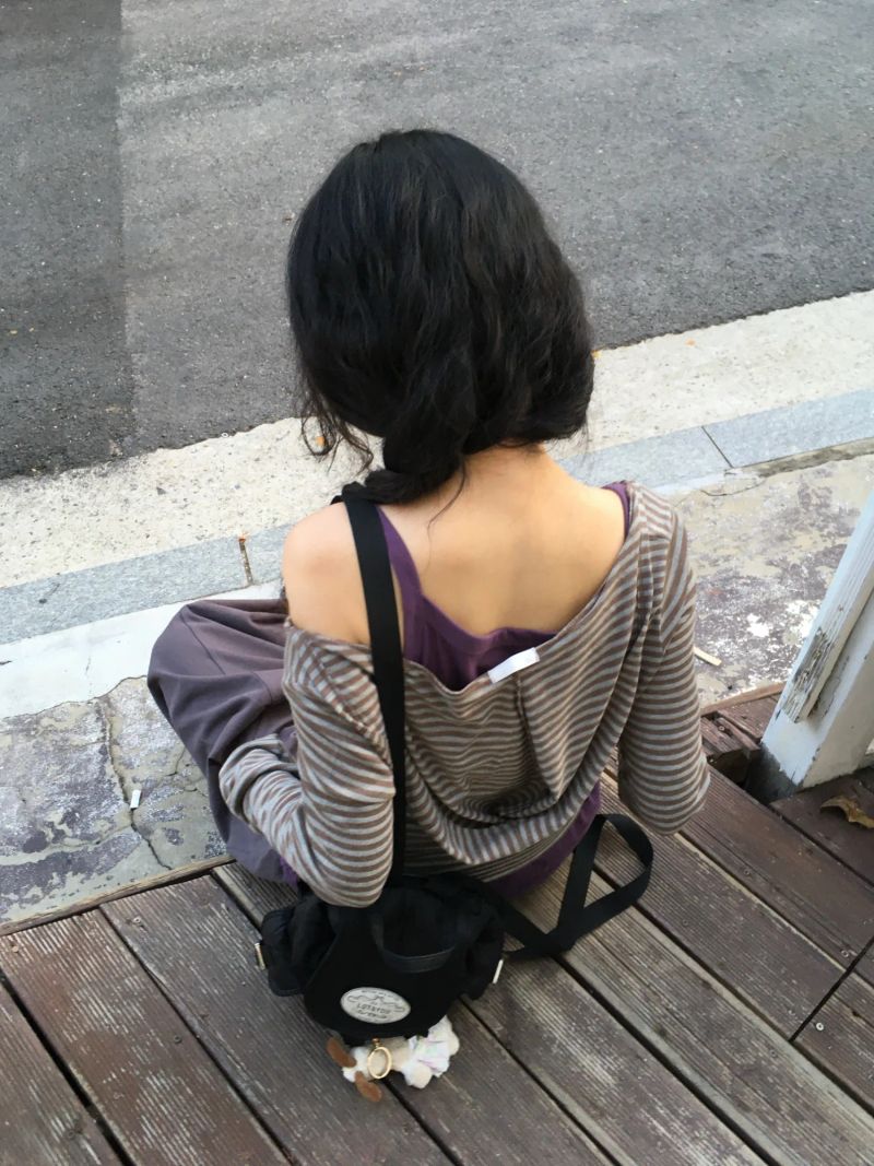 Shirring Long Sleeveless Top