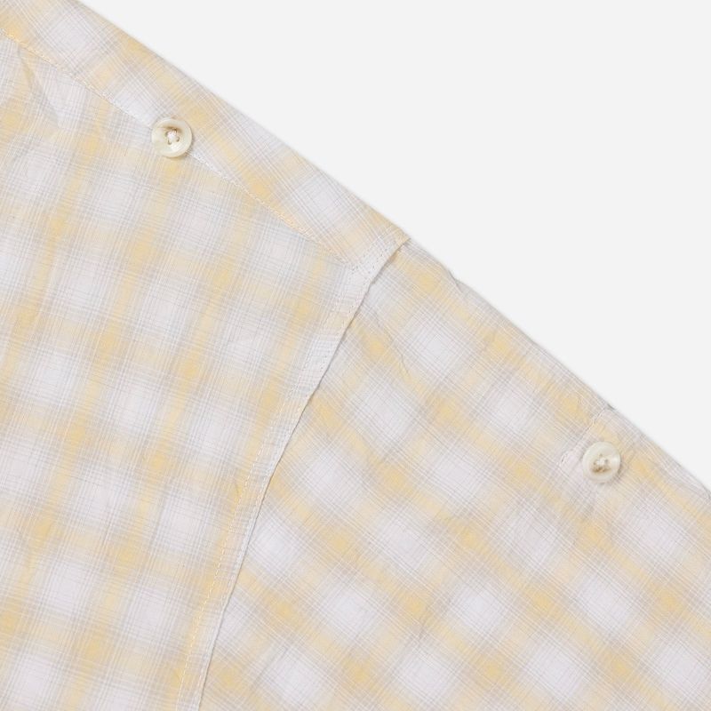 Asa Checked Half Shirt