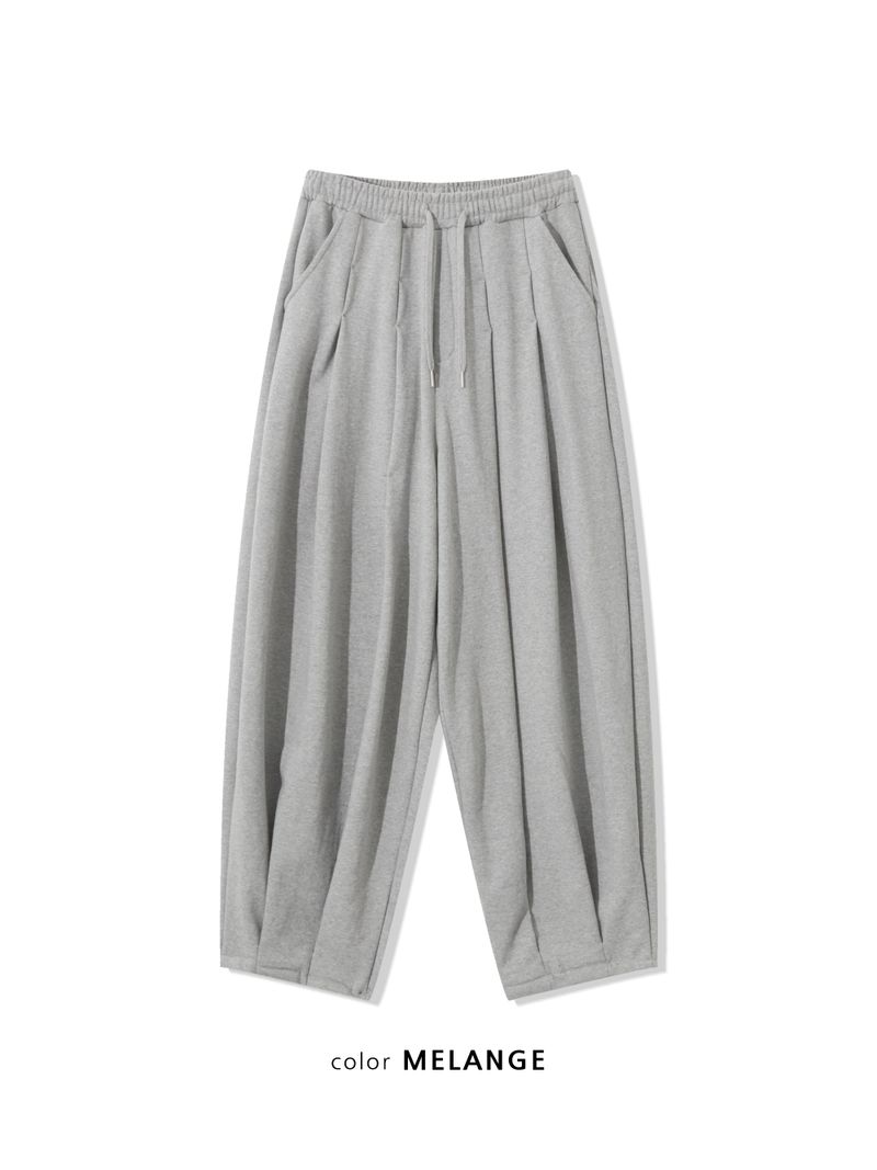 Tissue Pintuck Sweat Pants