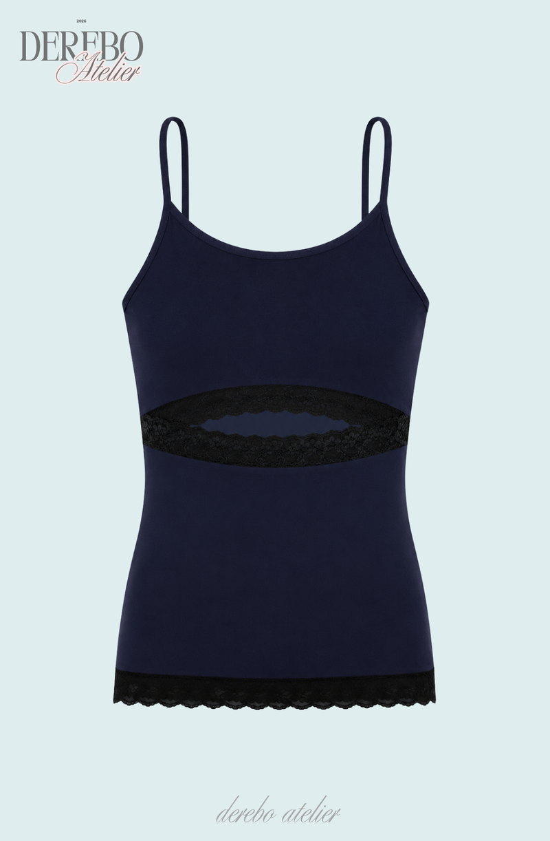 Edge Open Lace Sleeveless Top