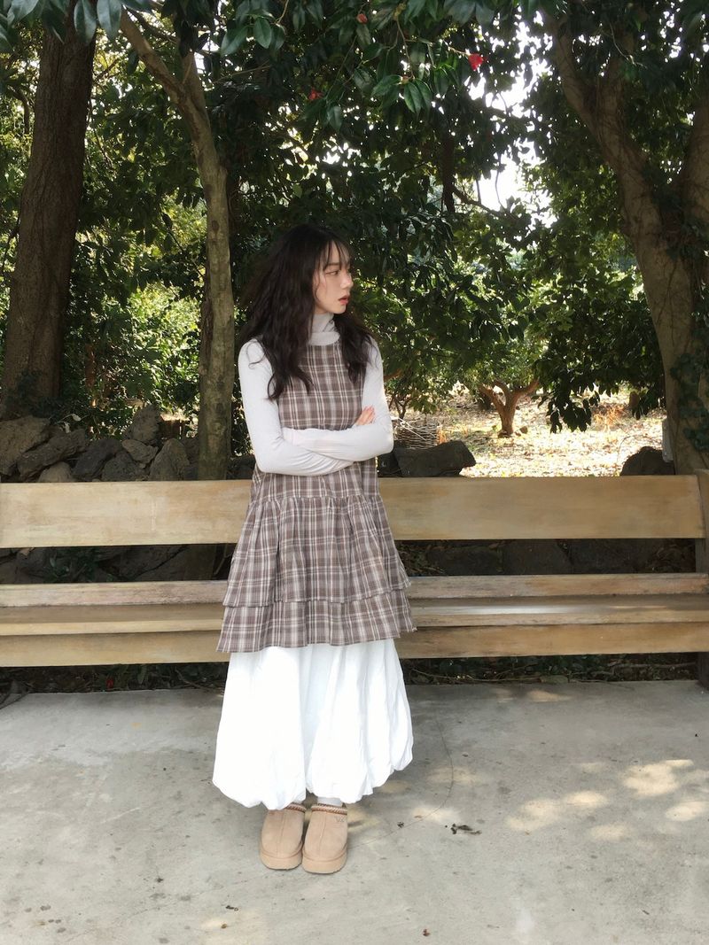 Daily Wide Balloon Skirt (2c)  