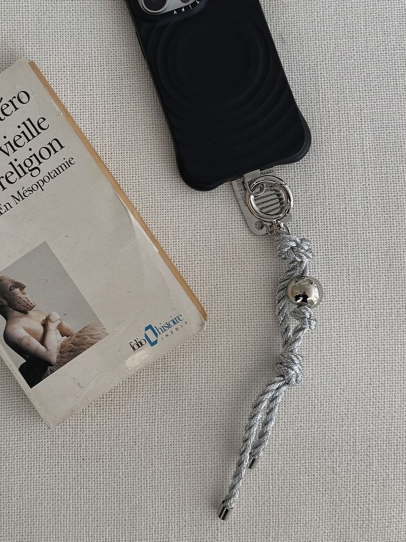 ROPE COMB KEYRING / SILVER