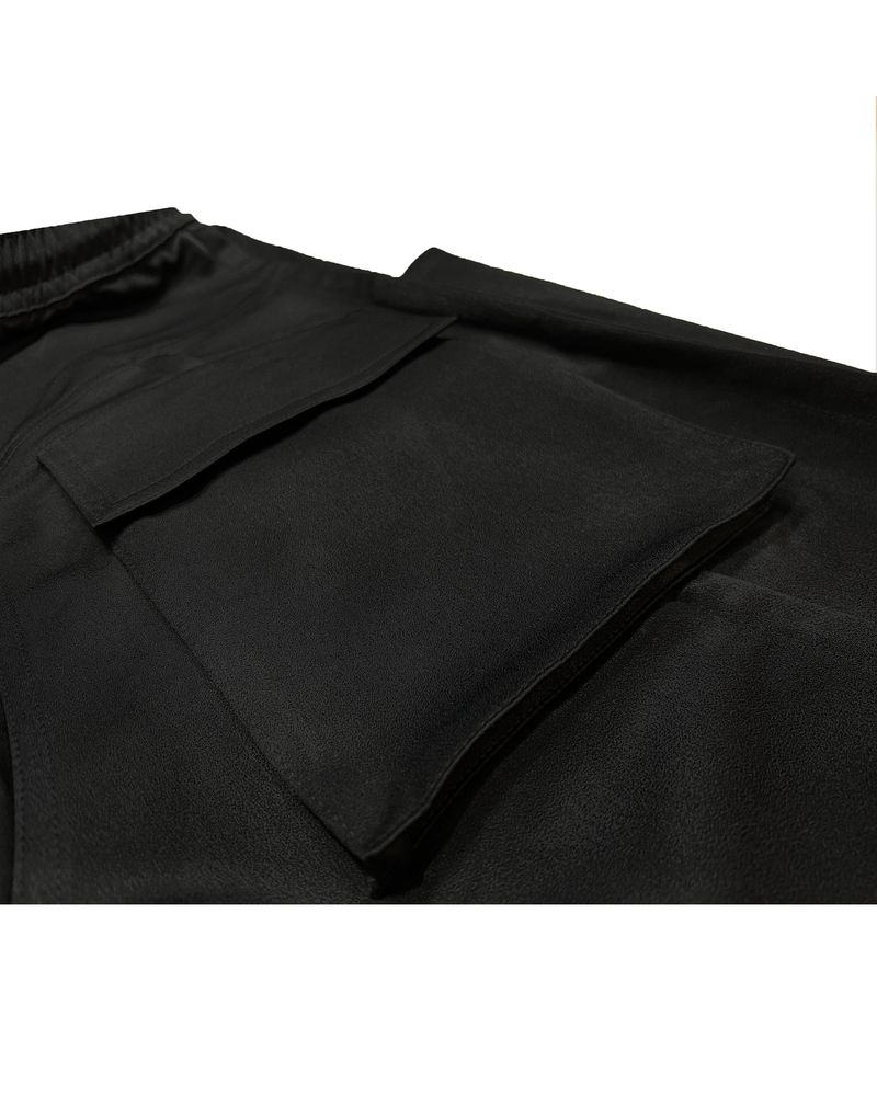 BIKER SNAP TRACK PANTS_BLACK