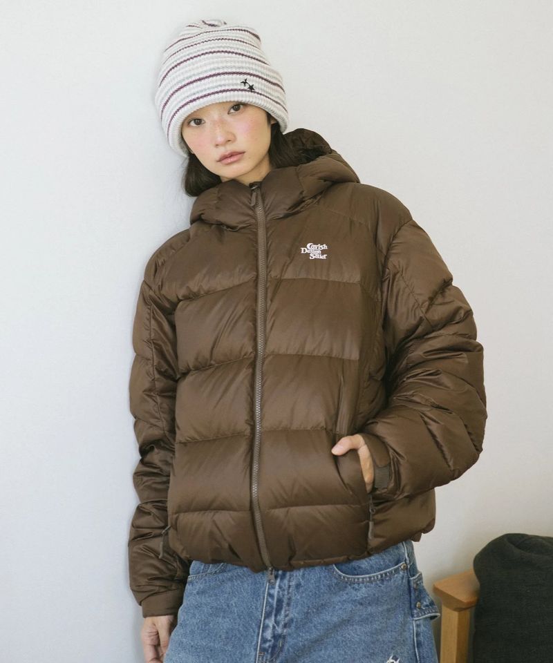 cavish（カビシ）の「HOODED ALPINE DOWN JACKET BROWN(CV2EWUB900A)（Jackets/Outerwear）」
