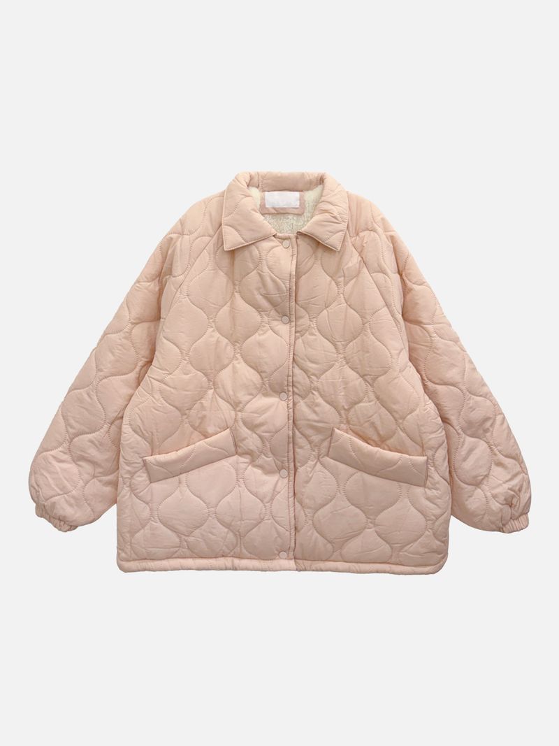 Snow Quilted Round Padded Jacket (4c)