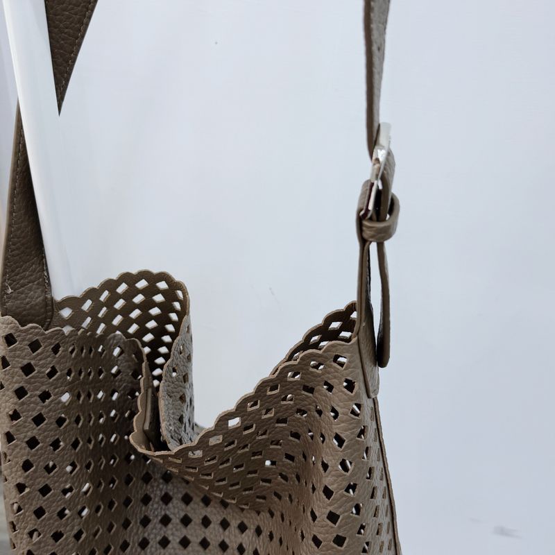 Woven Grid Bag