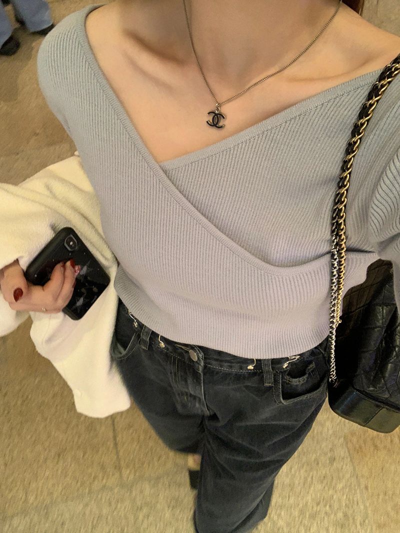 [MADE] DENISE WRAP V KNIT