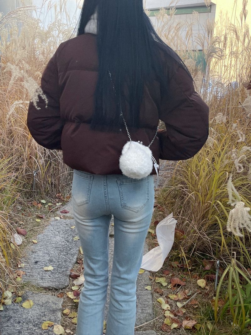 a rabbit bag_ivory