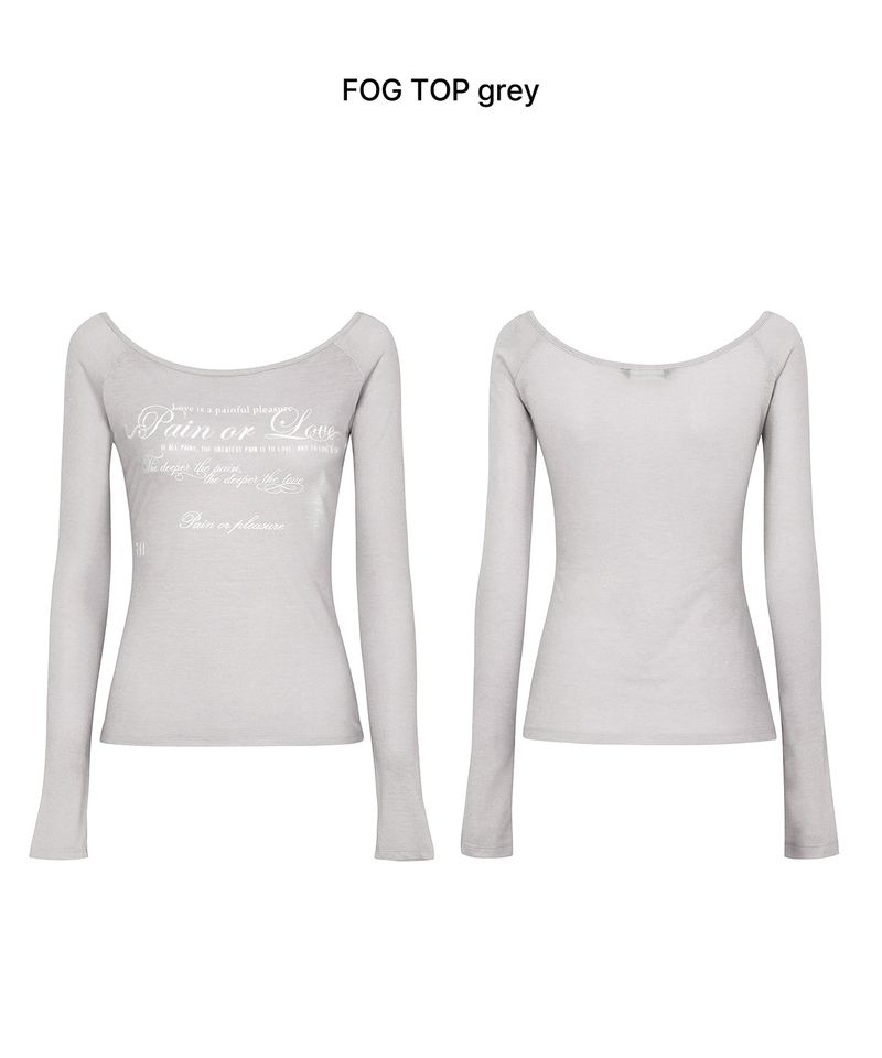 FOG TOP grey
