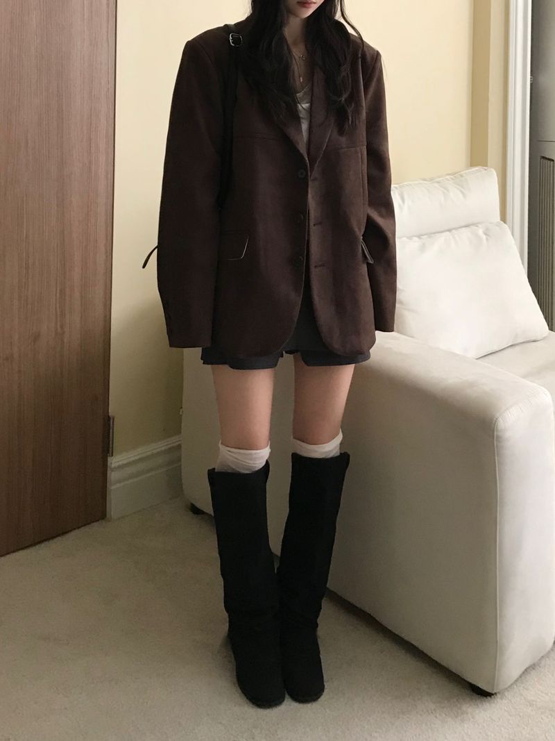 Fade Suede Jacket (2 colors)