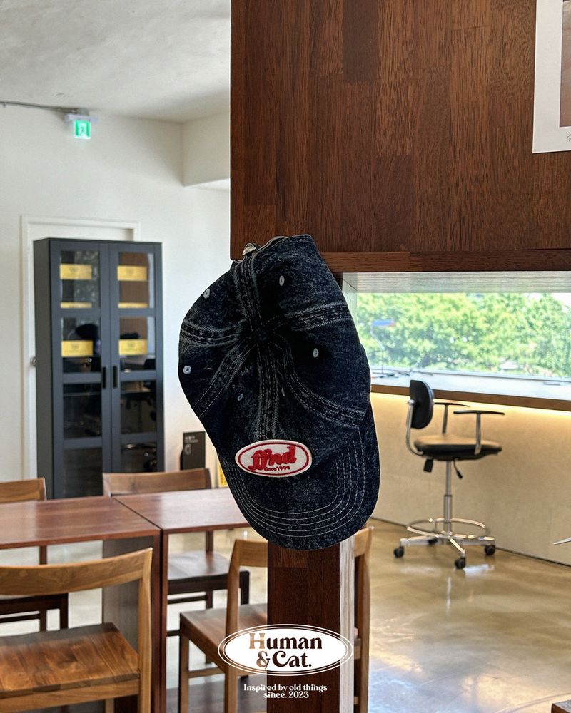 FFOUND VINTAGE WAPPEN BALL CAP / INDIGO BLUE