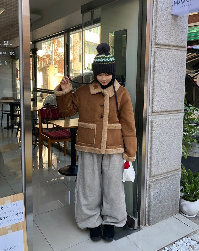 Panyu Snowflake Drop Knit Nordic Beanie