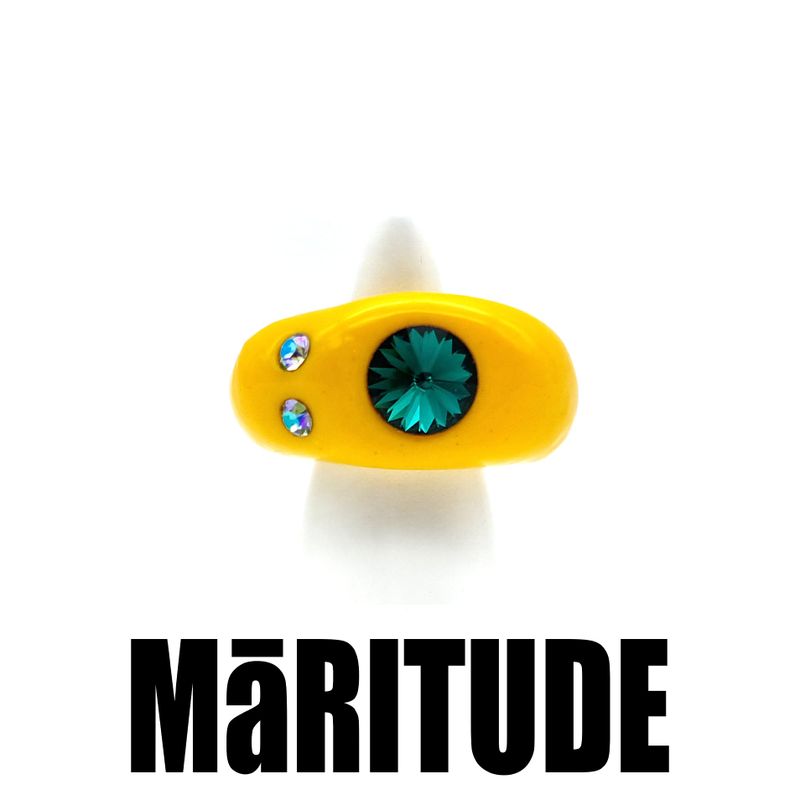 MaRITUDE(マリチュード)の「POP'S RINGS (YELLOW)(Accessories)」