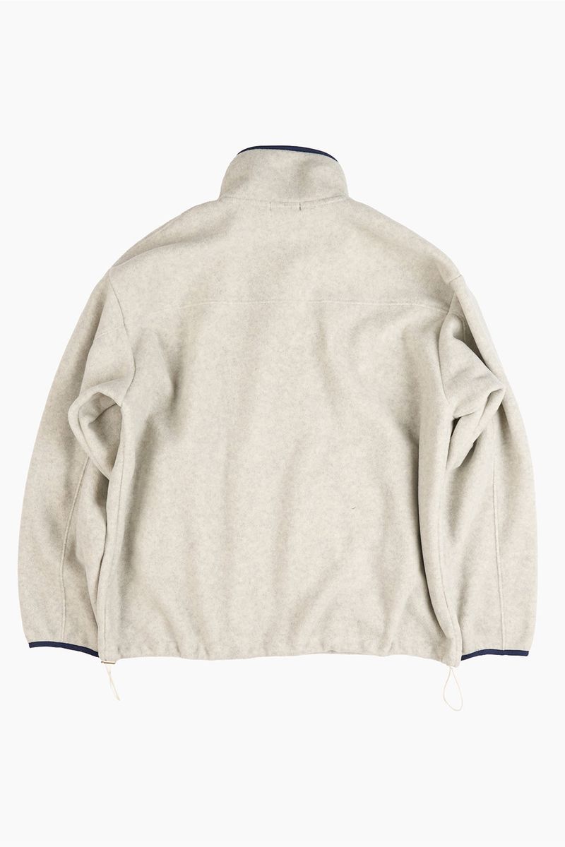 Naid fleece zip-up jumper