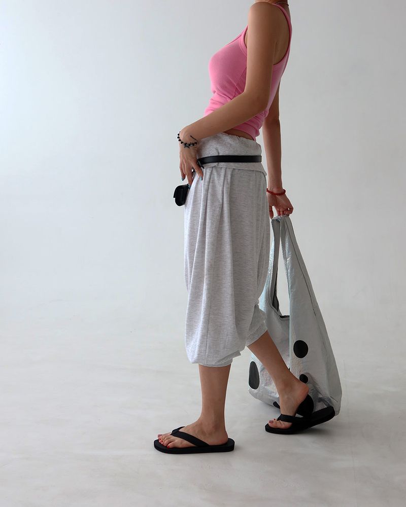mixed dot bling silver shoulder bag