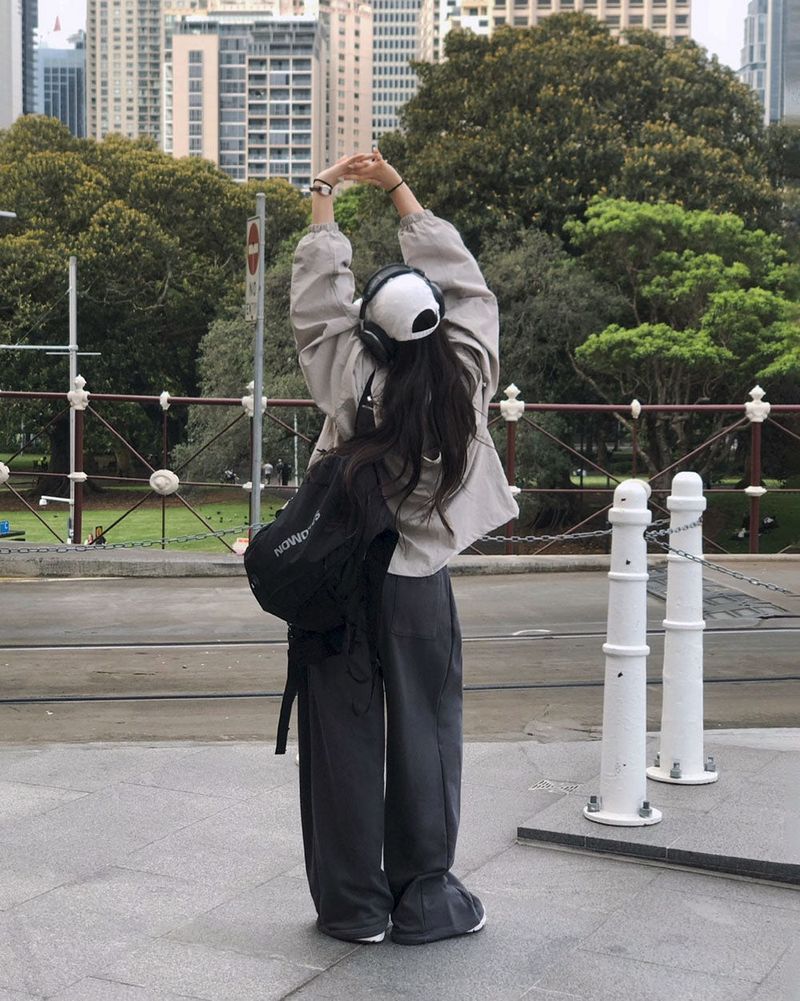 [BELLIDE MADE] Side Folding Wide Training Pants