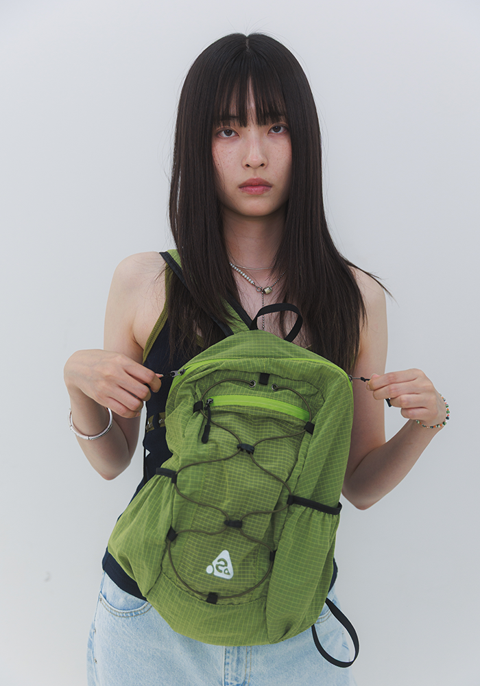Heisan（ハイサン）の「【即日発送】ウルトラライトコンパクトポケットバッグV2 Nylon Lime（バッグ）」
