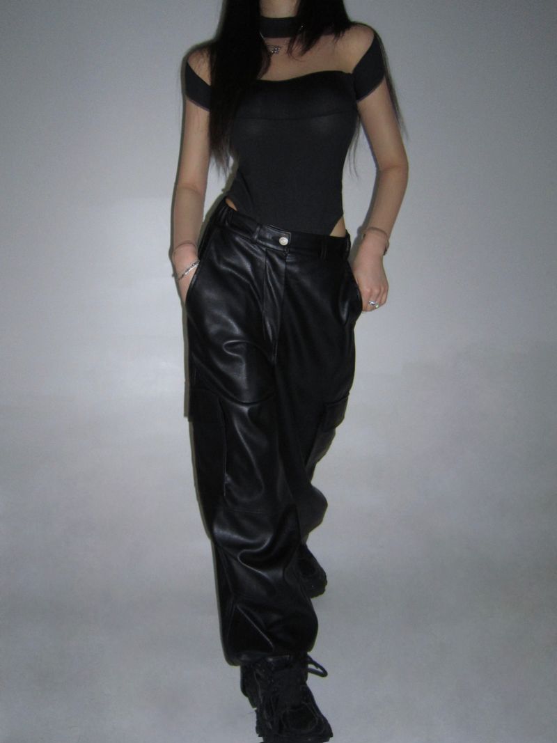See-through body-suit