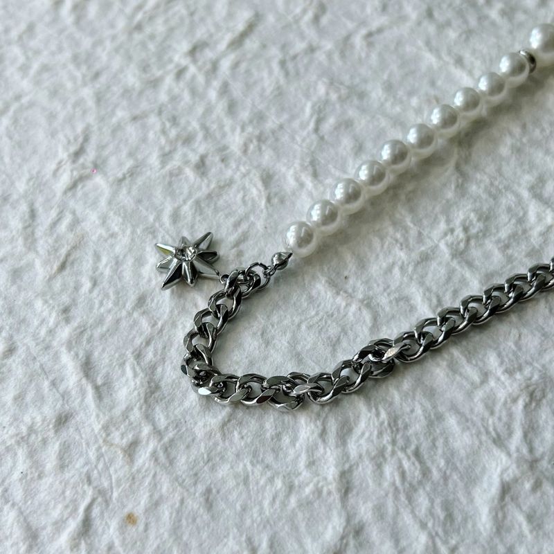 Astral Pearl Spliced Necklace