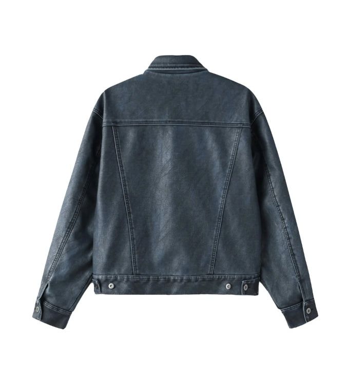 Garment Leather Tracker Jacket
