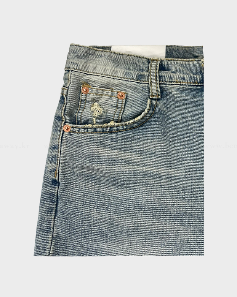 ADY DAMAGE BERMUDA SHORT PANTS 2C