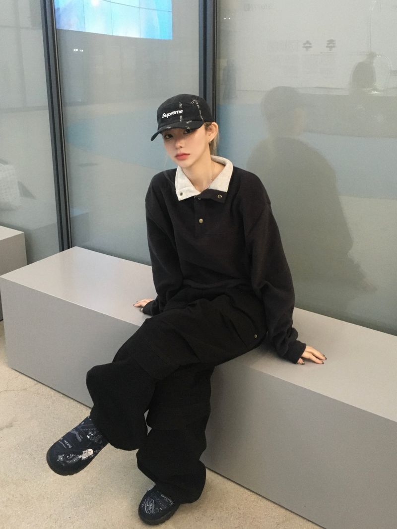 ムーブカットスナップワイドパンツ(3c)