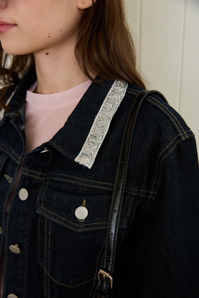 ANNE'S GLOW DENIM JACKET