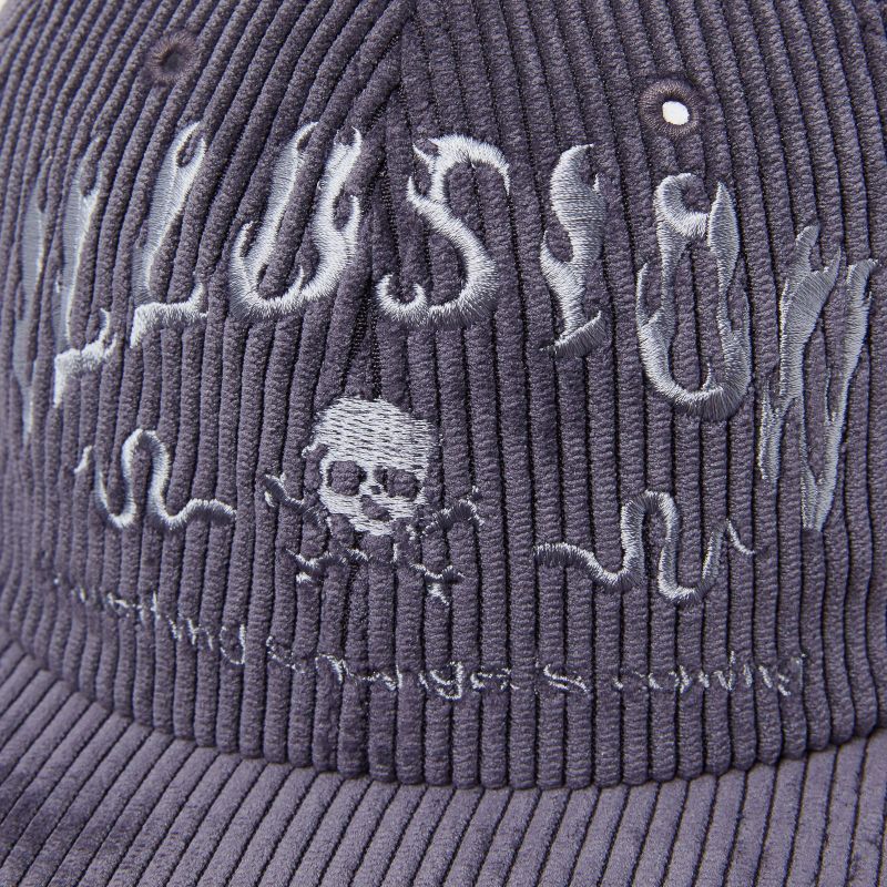 Illusion Corduroy Cap Grey