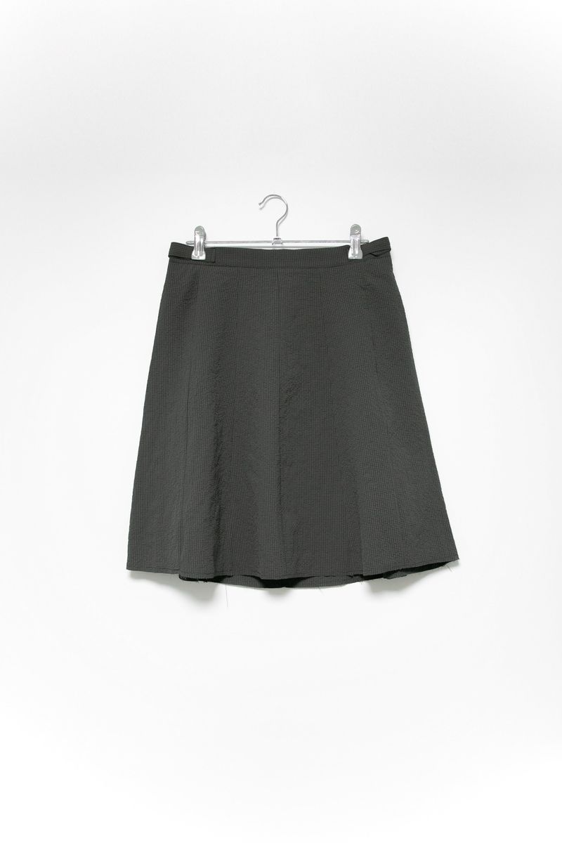 embo button midi skirt(3colors)