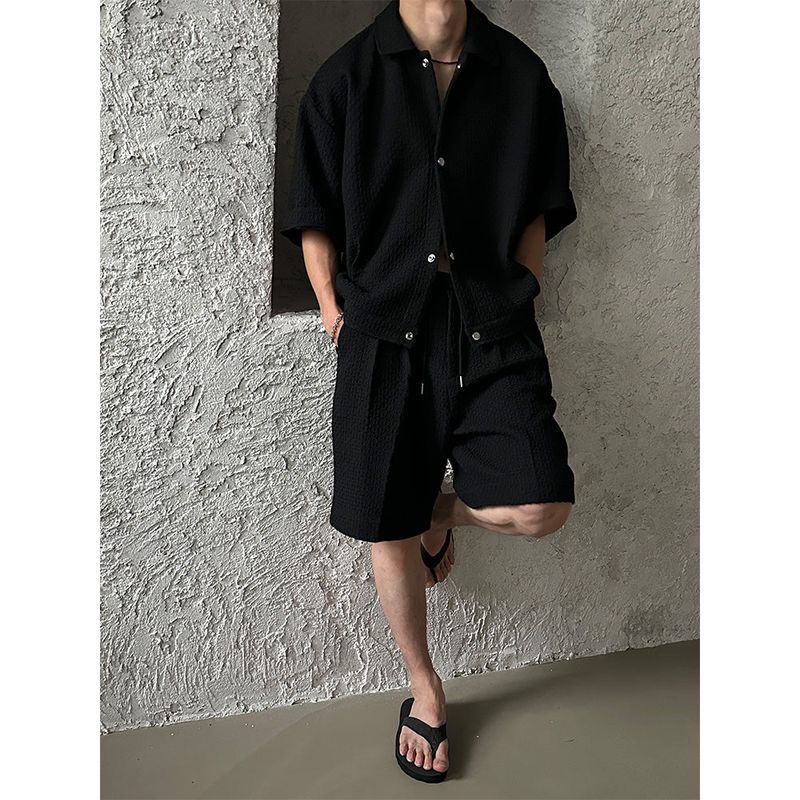 [SET UP] Tweed crop half jacket (3color)
