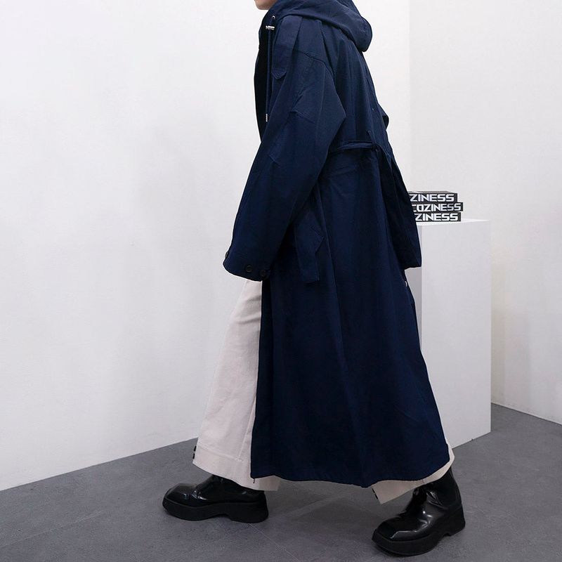 SK Maxi Bomber Jacket Hood Coat (3 colors)