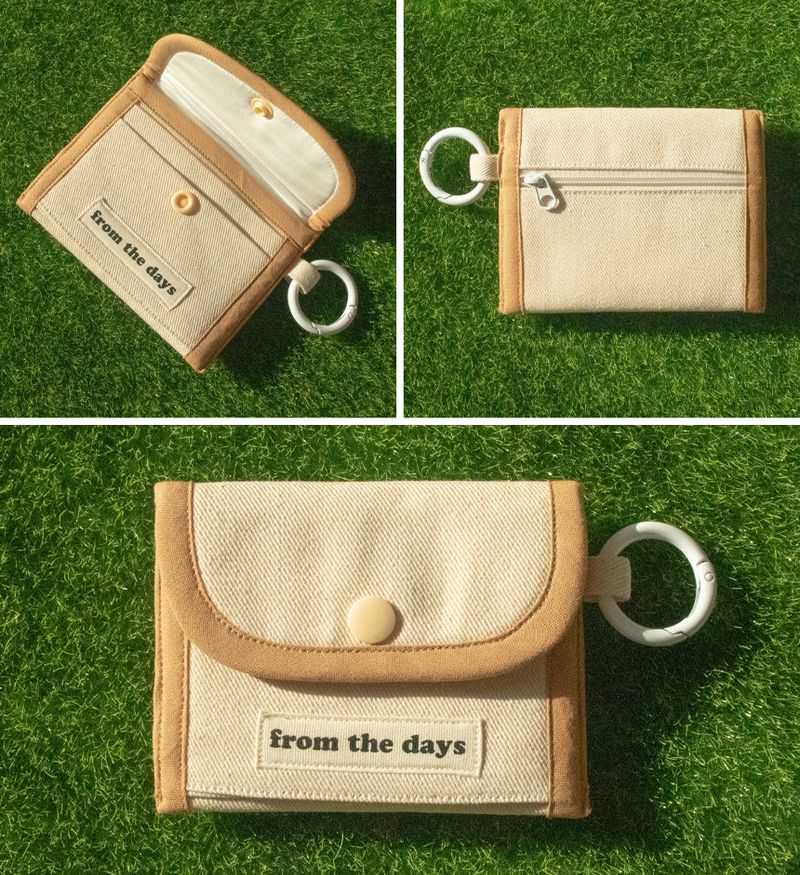【MADE】Fabric Mini Card Wallet - M