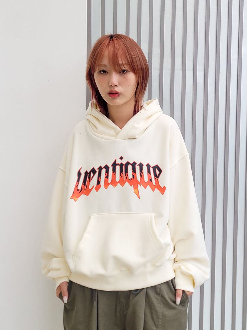 VENTIQUE Crop Hoodie 2color