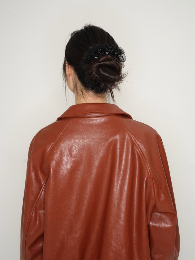 Soft Glint Scrunchie