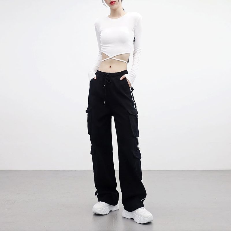 [NONCODE] レグジットストラップクロップTシャツ