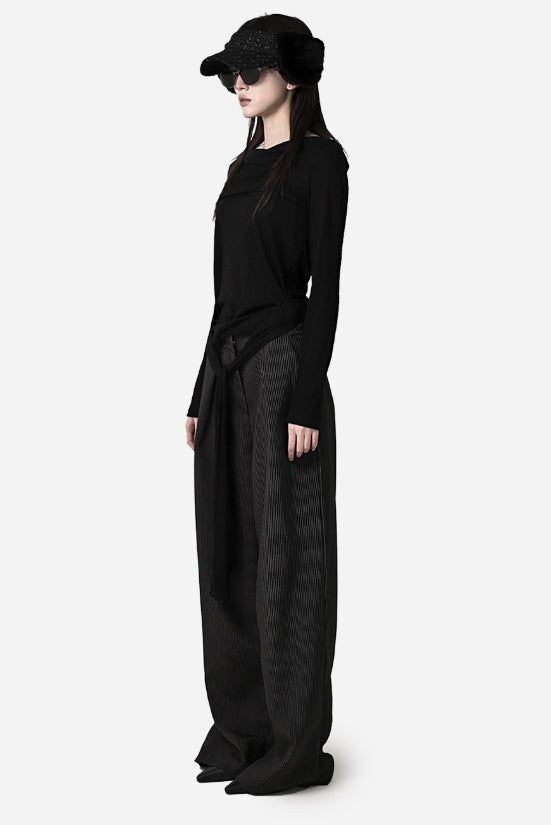 Bay One-Tuck Straight Slacks