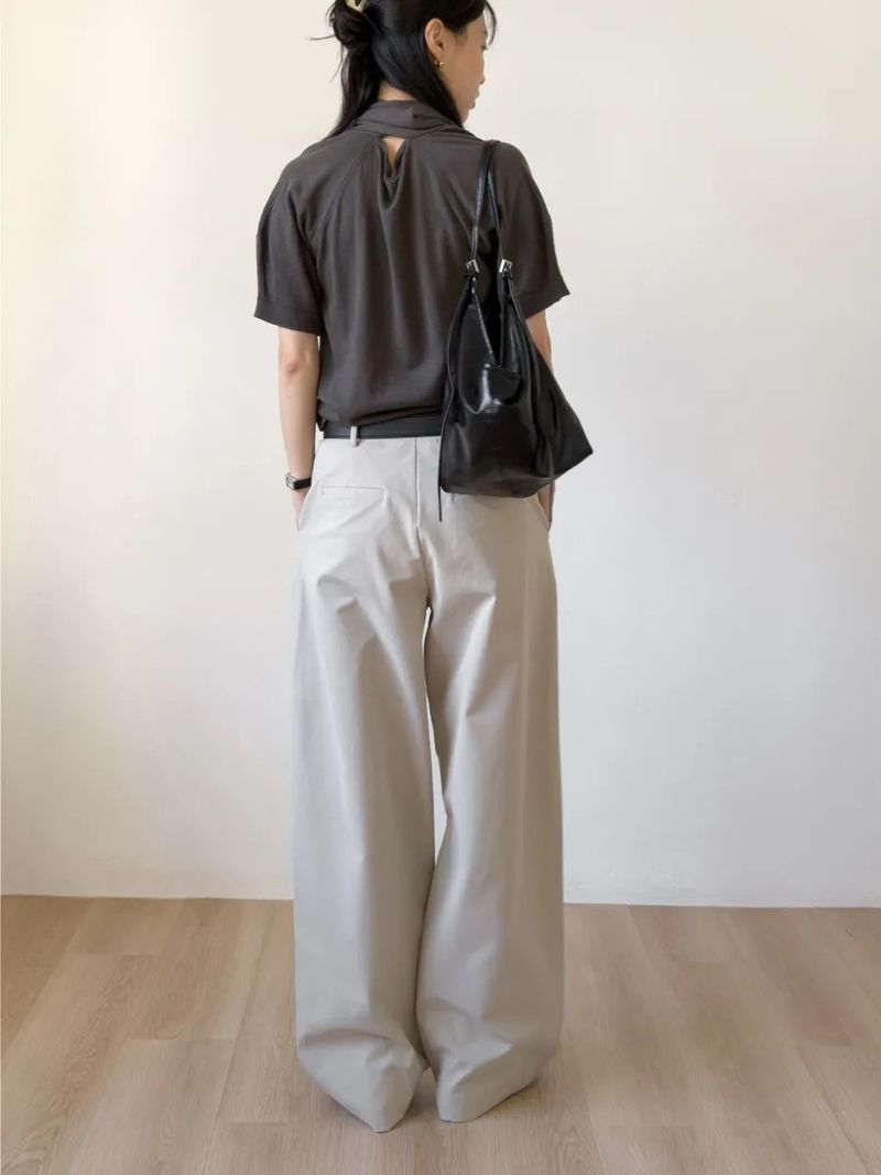 Probe Pintuck Wide Pants
