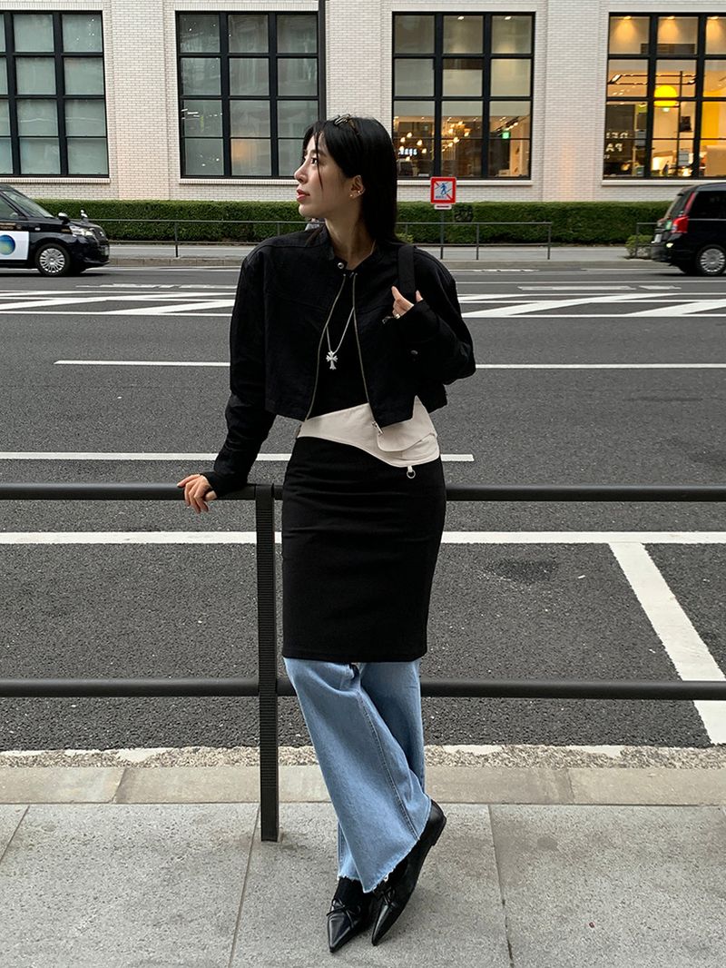 [MADE] Jardic Back Long Dress