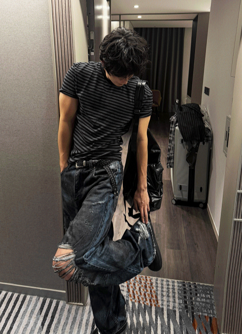 COSYHARU（コシハル）の「Summer Distressed Denim Pants（Pants）」