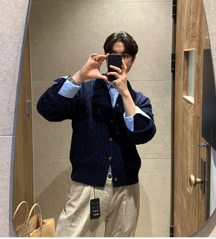 Wonderant Fillet Overfit Oxford Shirt